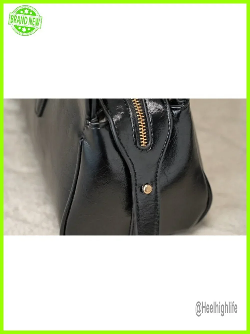 Soft Vegan Leather Hobo Bag with 3 Compartments, Shoulder Handbag Purse for